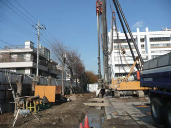 東京都市大学　新1号館建築工事レポート