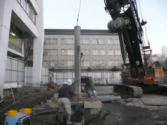 東京都市大学　新1号館建築工事レポート