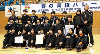 東京都市大学塩尻高等学校　女子バレーボール部　第66回全日本バレーボール高等学校選手権大会県大会　全勝優勝で３連覇達成!!