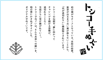 東京都市大学付属中学校・高等学校　オリジナル手ぬぐい