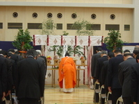 東京都市大学付属小学校竣工式