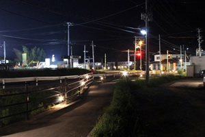 東京都市大学　陸前高田市の仮設商店街や周辺地域で照明社会実験